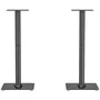 Aisens Soporte Universal de Suelo para Altavoces SPK11U-433, Negro